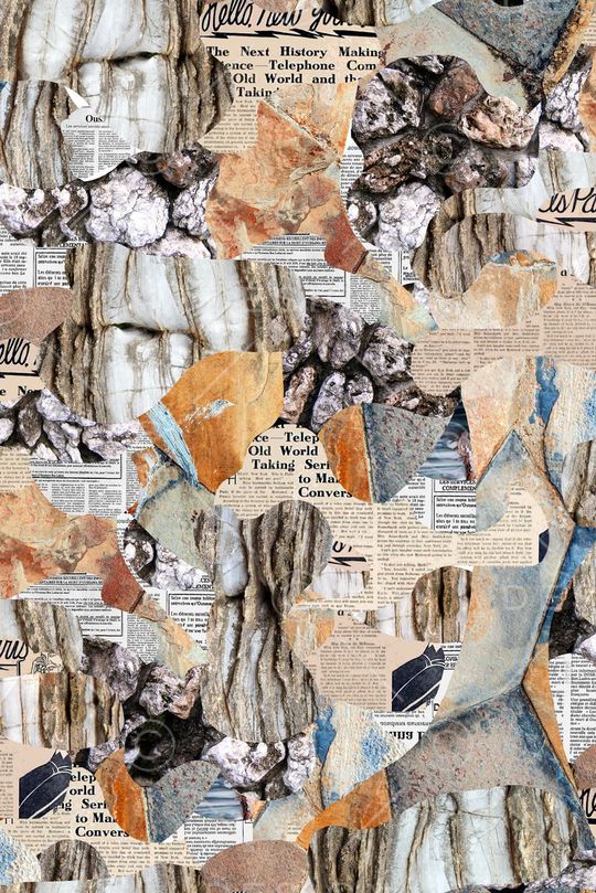 创意破碎拼接印花华亿平台图片