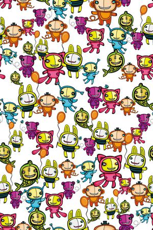 抽象印花华亿平台图片