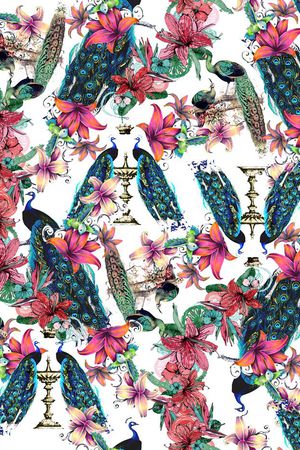 动物印花华亿平台图片