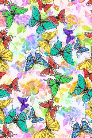 彩色印花华亿平台图片