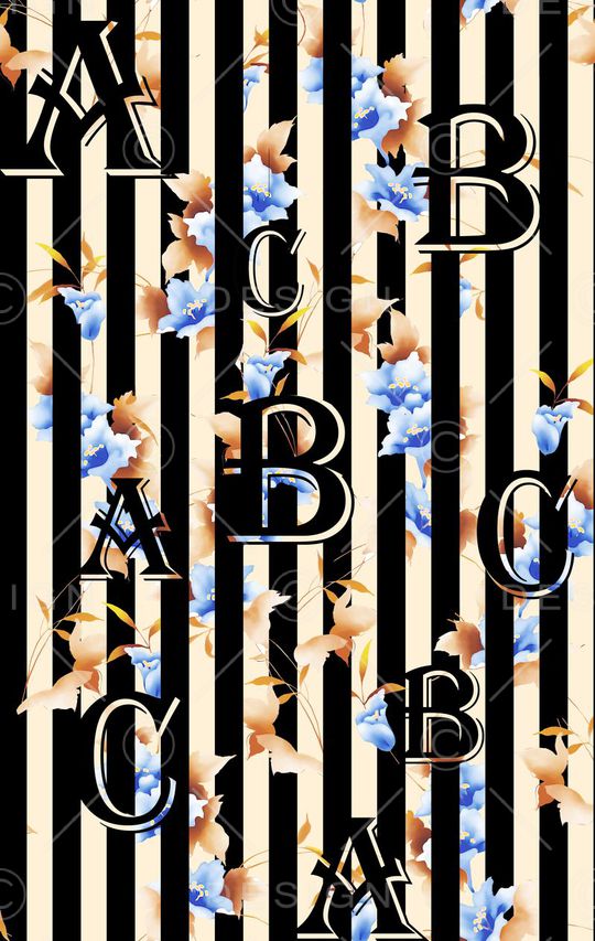 横条印花华亿平台图片