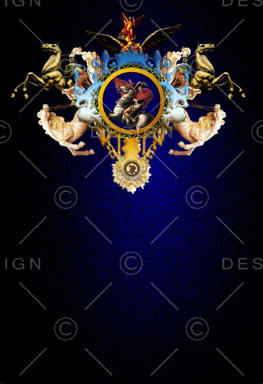 文艺复兴领袖金属印花华亿平台图片