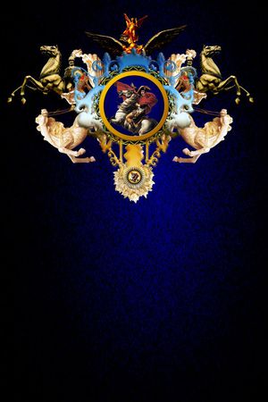 文艺复兴领袖金属印花华亿平台图片