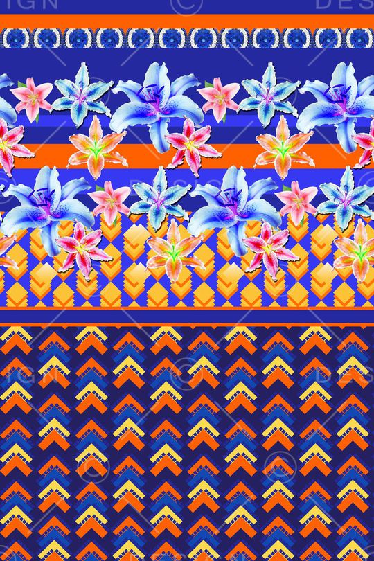 经典民族风印花华亿平台图片