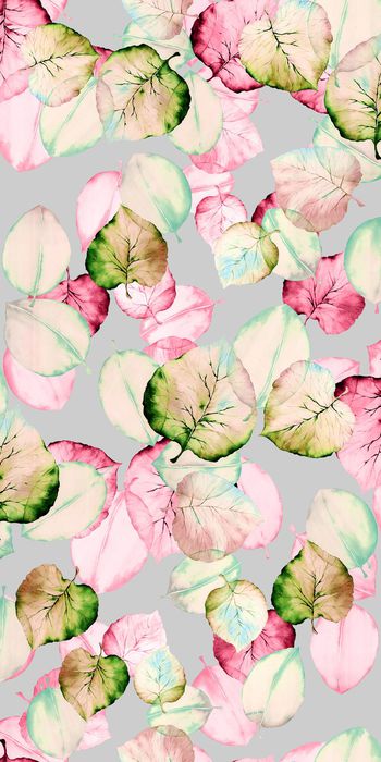 清新时尚手绘印花华亿平台图片