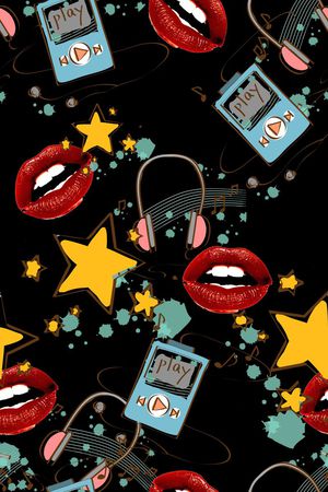 潮牌印花华亿平台图片