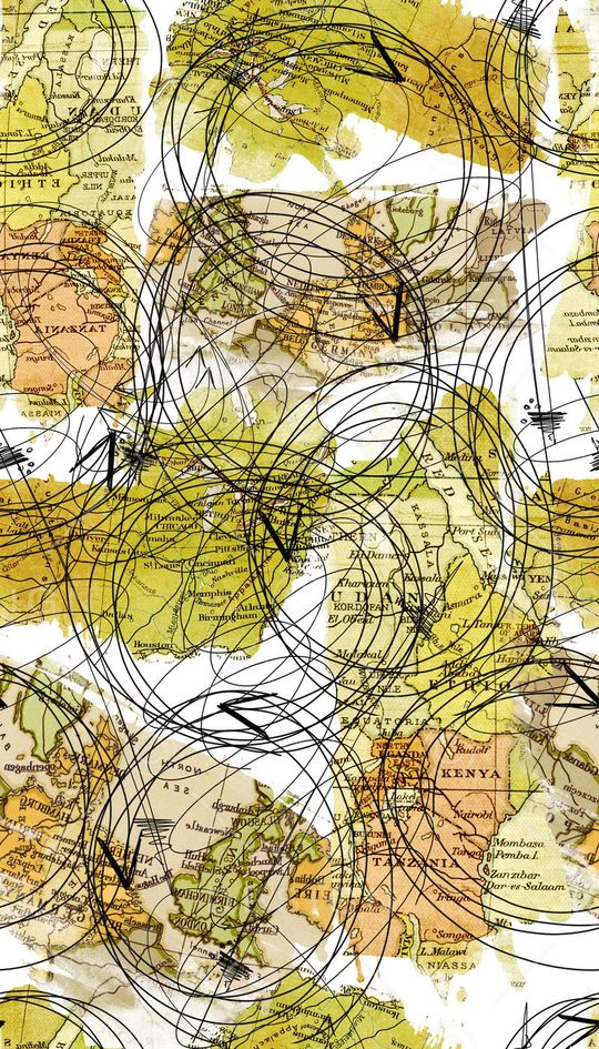 地图印花华亿平台图片