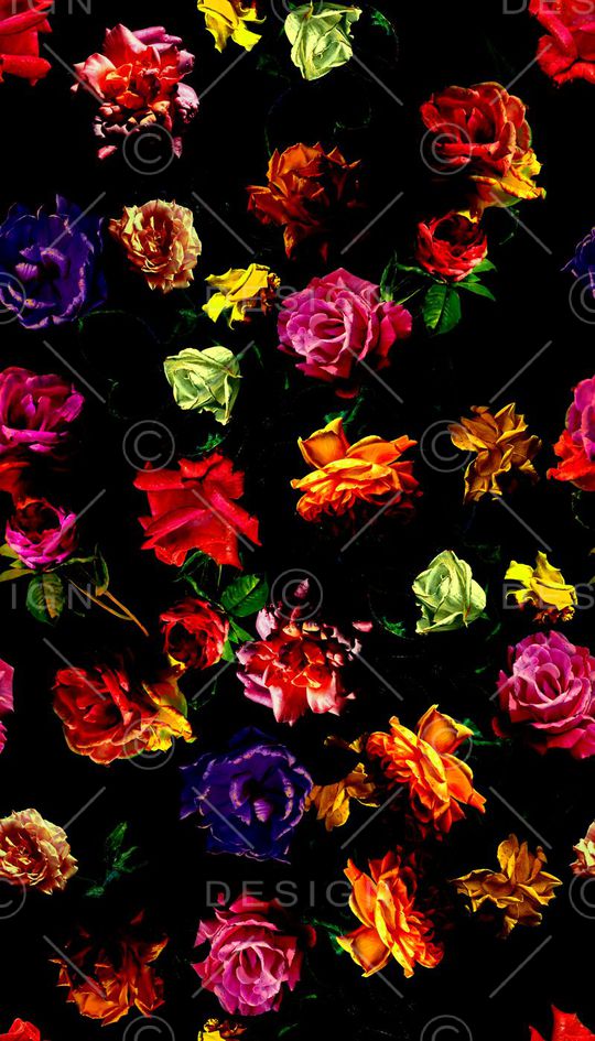 油画风印花华亿平台图片