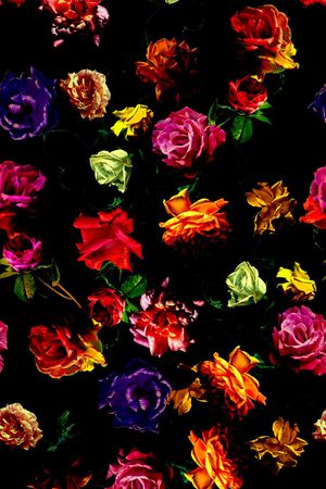 油画风印花华亿平台图片