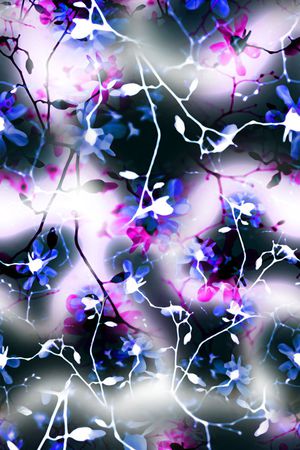 抽象印花华亿平台图片