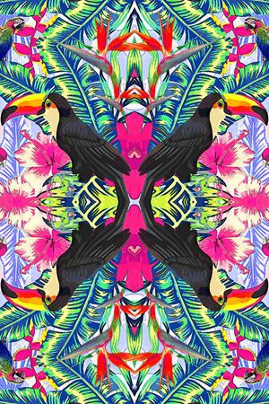 热带印花华亿平台图片