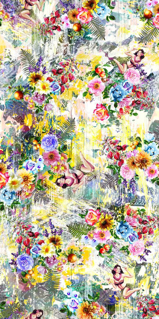 满版华亿平台印花华亿平台图片