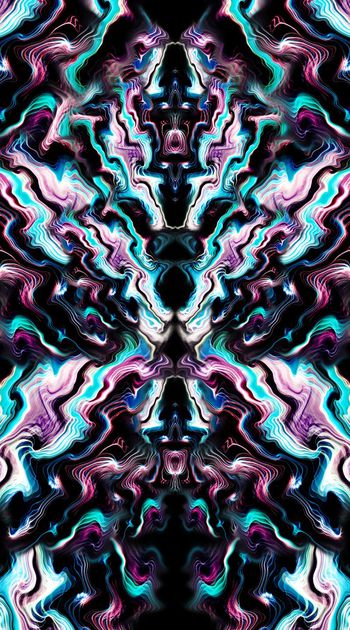 443308-抽象拉丝炫彩创意定位 服装