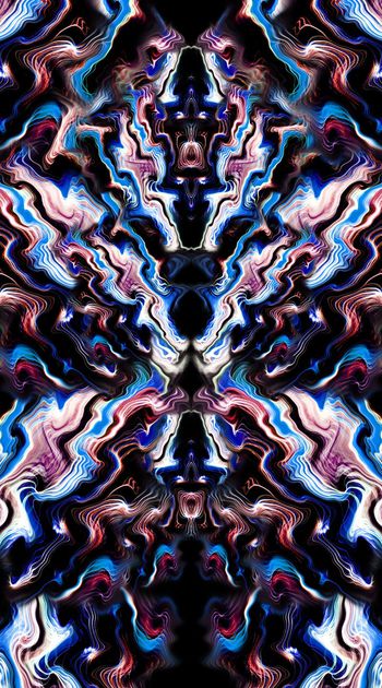 443312-抽象拉丝炫彩创意定位 服装