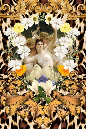 豹纹印花华亿平台图片