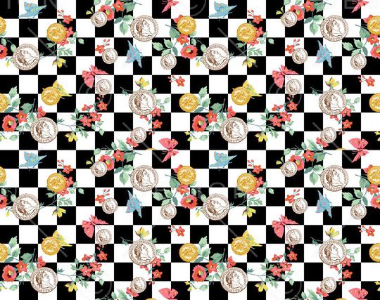 动物 蝴蝶印花华亿平台图片