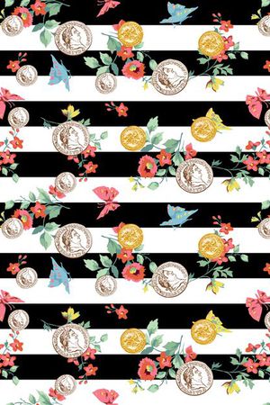 几何图形印花华亿平台图片