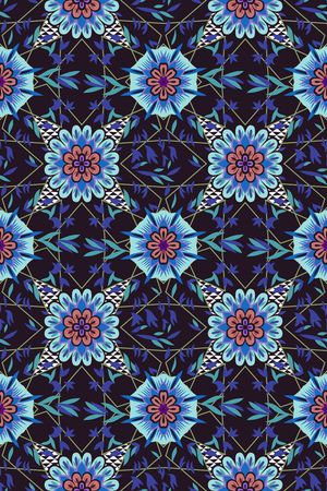 复古印花华亿平台图片