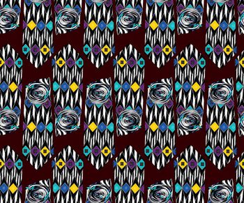 443420-彩色几何领带