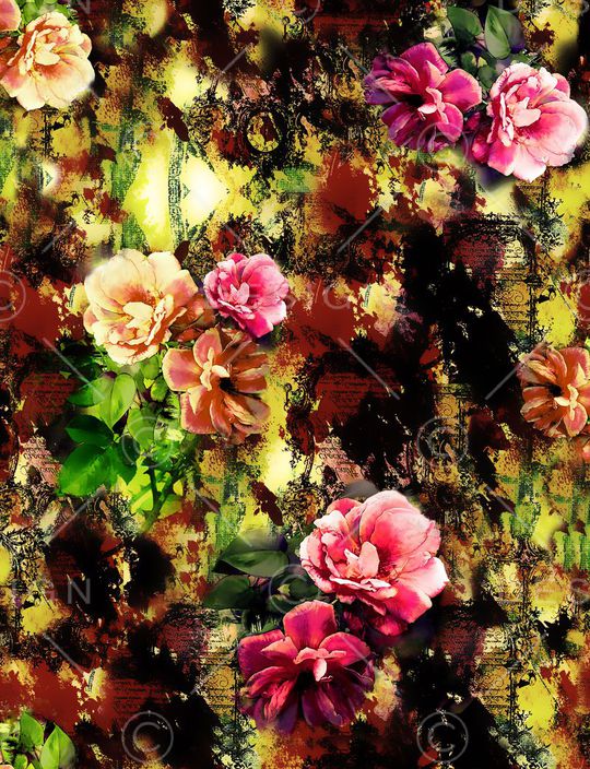 宫廷印花华亿平台图片