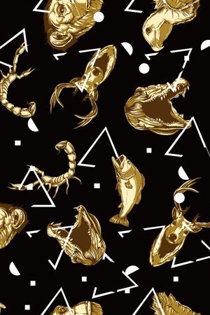 动物印花华亿平台图片