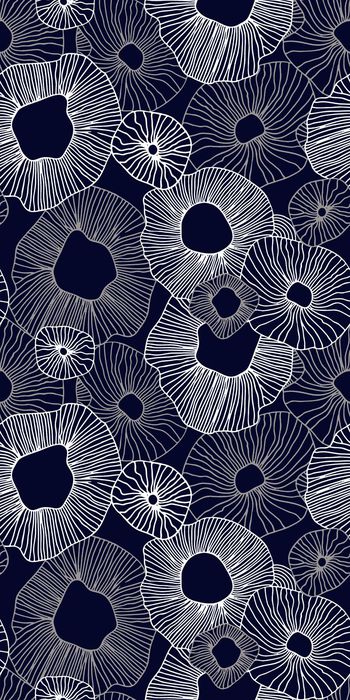 443526-环形花纹矢量图案