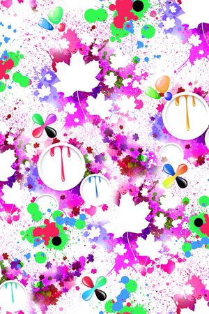 泼墨印花华亿平台图片