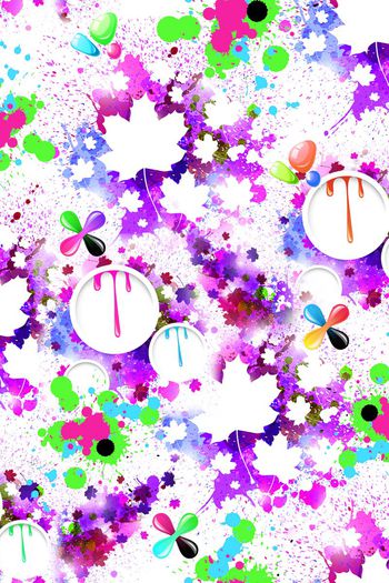 443567-镂空枫采泼墨