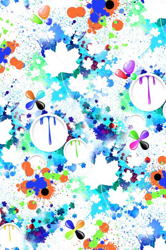 泼墨印花华亿平台图片