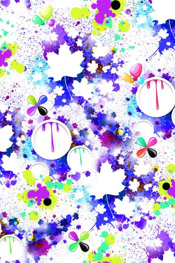 443569-镂空枫采泼墨