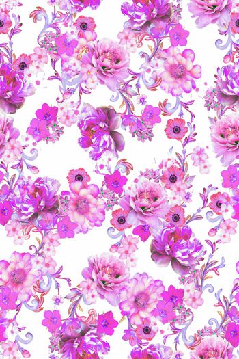 443578-炫彩花卉.