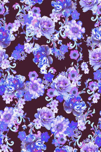 443579-炫彩花卉.