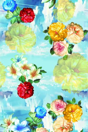 民族风印花华亿平台图片