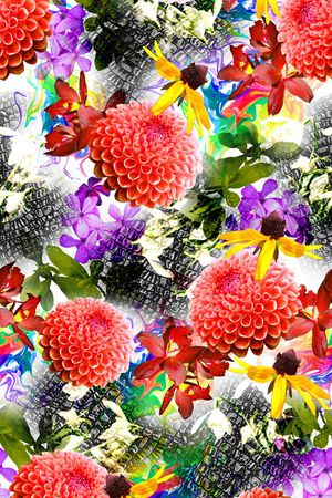 花卉 动物纹印花华亿平台图片