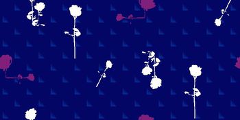 443827-男装衬衫几何三角底双色树枝花卉