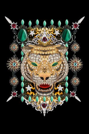 花纹印花华亿平台图片