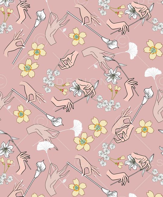 时尚简约印花华亿平台图片