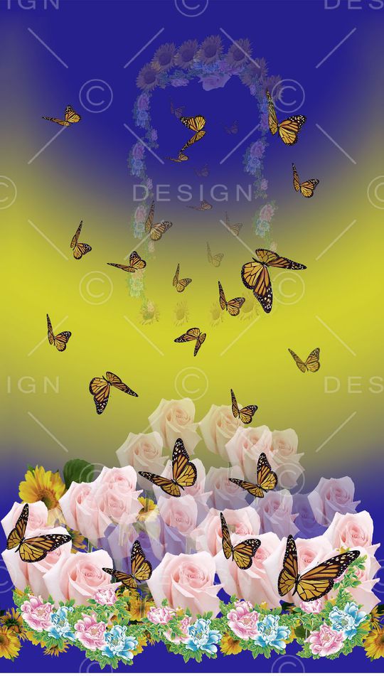 定位花印花华亿平台图片