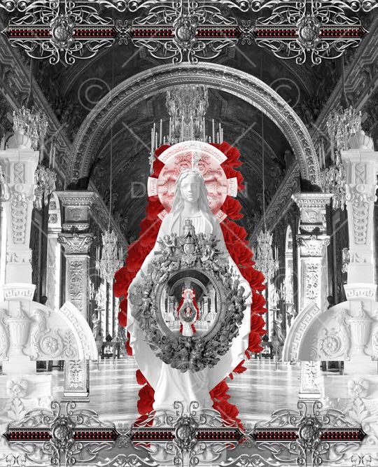 德洛斯效应印花华亿平台图片