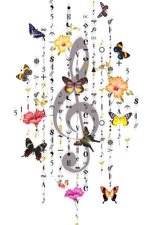 蝴蝶印花华亿平台图片