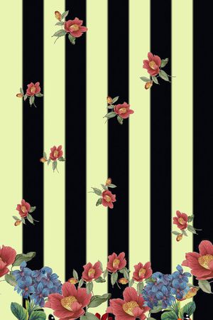 定位花印花华亿平台图片