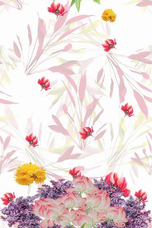 定位花印花华亿平台图片