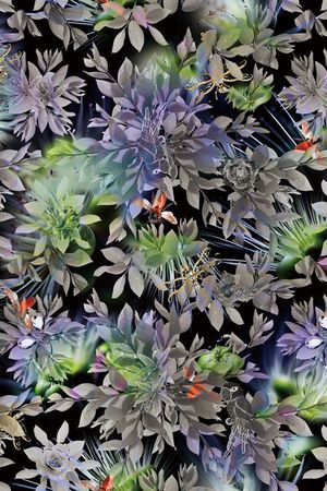 抽象印花华亿平台图片