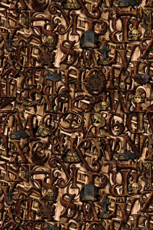 抽象印花华亿平台图片