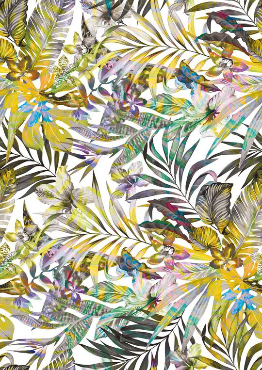 抽象印花华亿平台图片