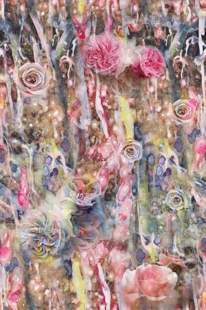 油画底纹印花华亿平台图片