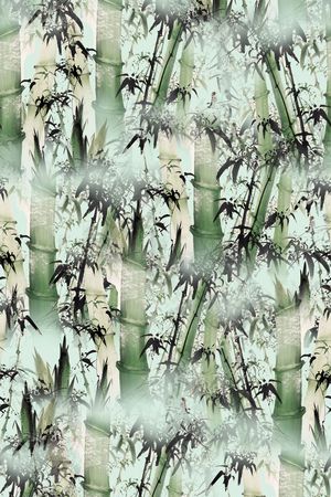 中国风印花华亿平台图片