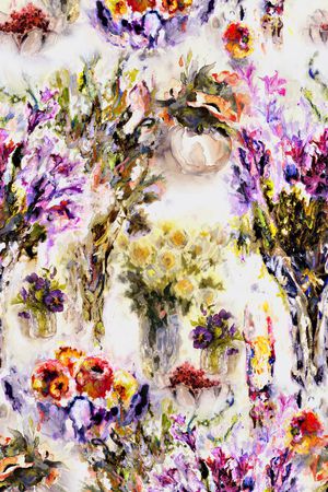 水彩印花华亿平台图片