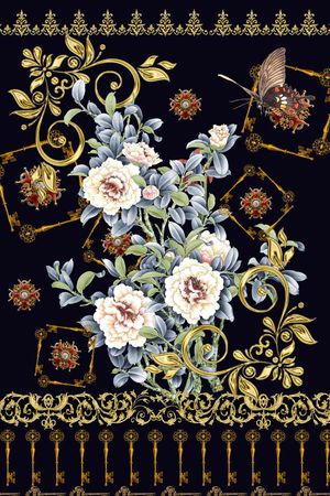 大牌定位印花华亿平台图片