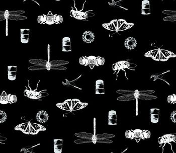 444476-	潮流个性创意男装T恤衬衫数码印花